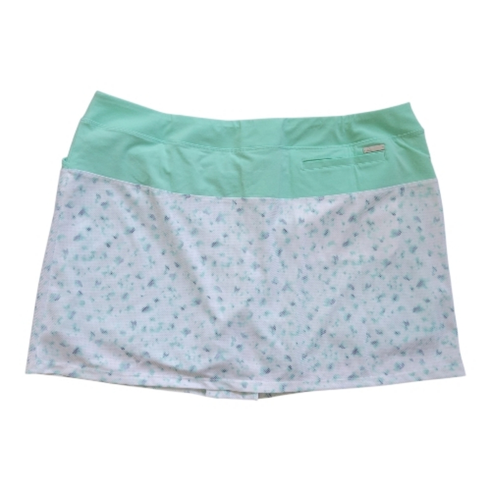 NWT Adidas Skort Mixed Print Pull On Golf Tennis Athletic Skirt Lined Tennis XL - Picture 4 of 12
